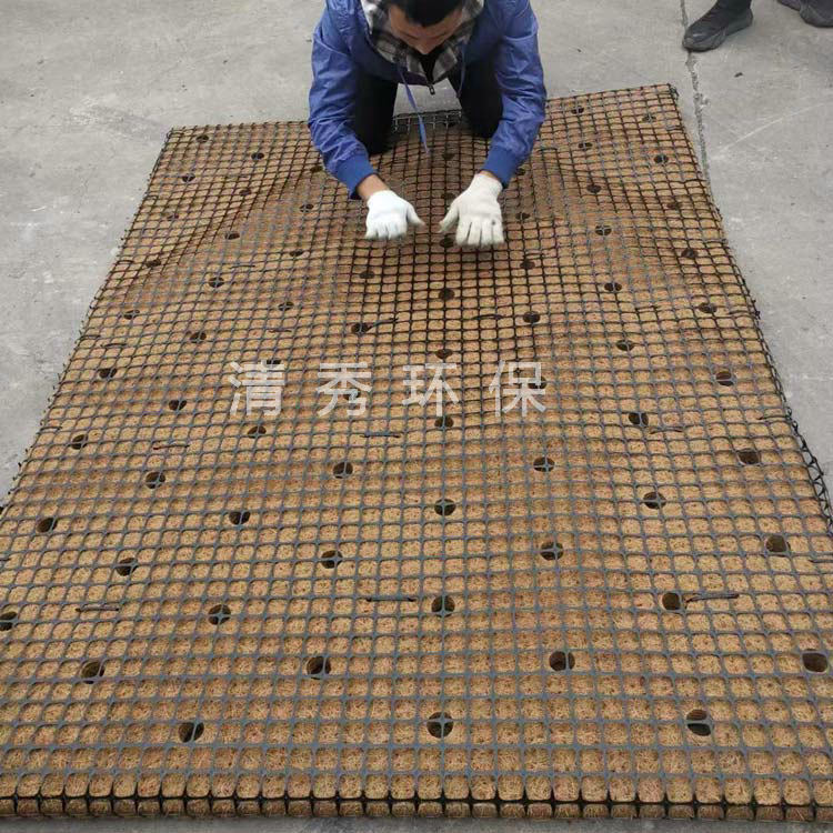 植物纤维生态沉床