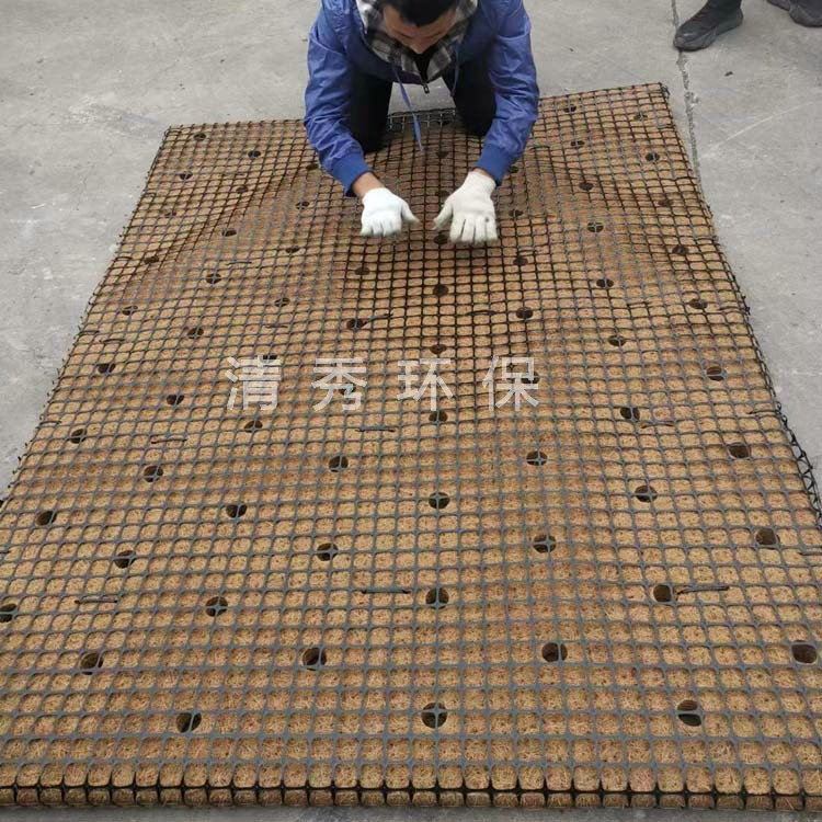 植物纤维生态沉床