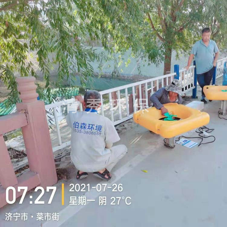 济宁喻屯喷泉曝气